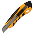 Excellent Appliances Heavy-Duty Utility Knife, PVC Grip, Plastic, Yellow-Black EX2655716